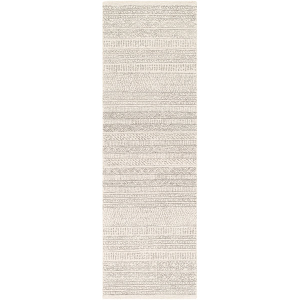 Steelside™ Lansing Hand Tufted Wool Geometric Rug & Reviews Wayfair